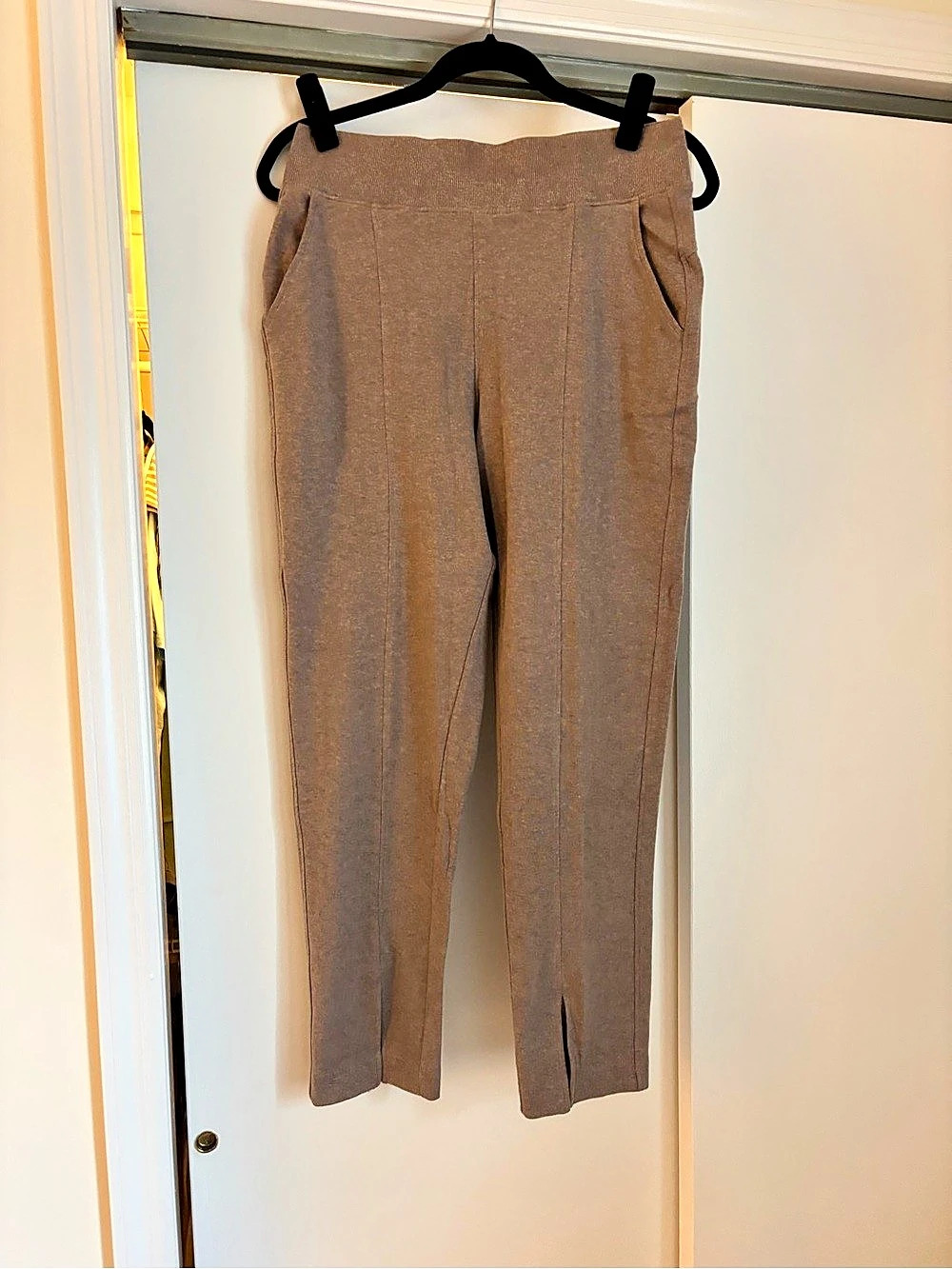 PACT Brown Pull-On Pants